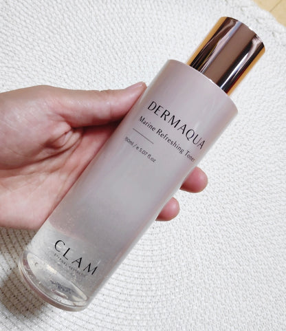 CLAM Dermaqua Marine Refreshing Toner 150ml (Whitening, Anti-wrinkle Effect)