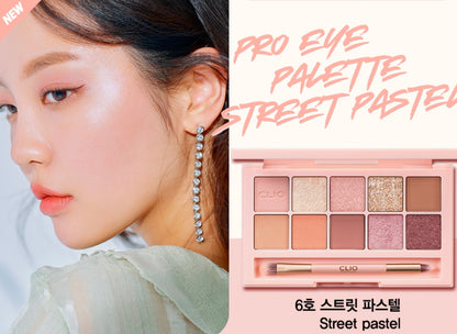 CLIO PRO EYE PALETTE STREET PASTEL Korean Beauty Cosmetics Womens