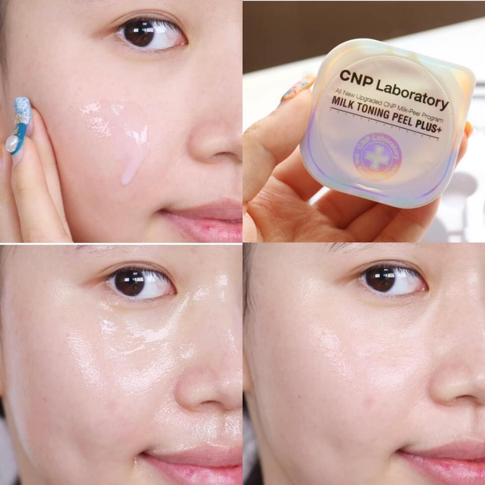 CNP Laboratory Milk Toning Peel Plus+ 4 Weeks Exfoliating PHA Moisture Pore Clean Skin Turn Over Mask