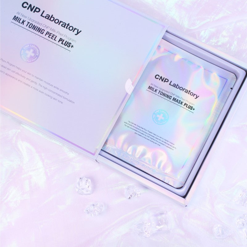CNP Laboratory Milk Toning Peel Plus+ 4 Weeks Exfoliating PHA Moisture Pore Clean Skin Turn Over Mask