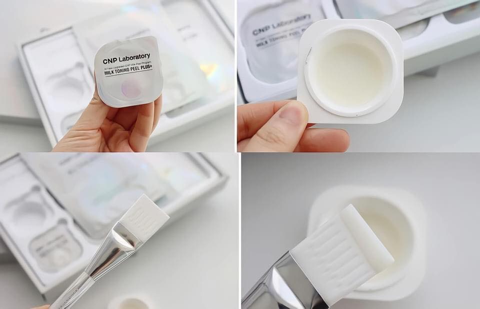 CNP Laboratory Milk Toning Peel Plus+ 4 Weeks Exfoliating PHA Moisture Pore Clean Skin Turn Over Mask