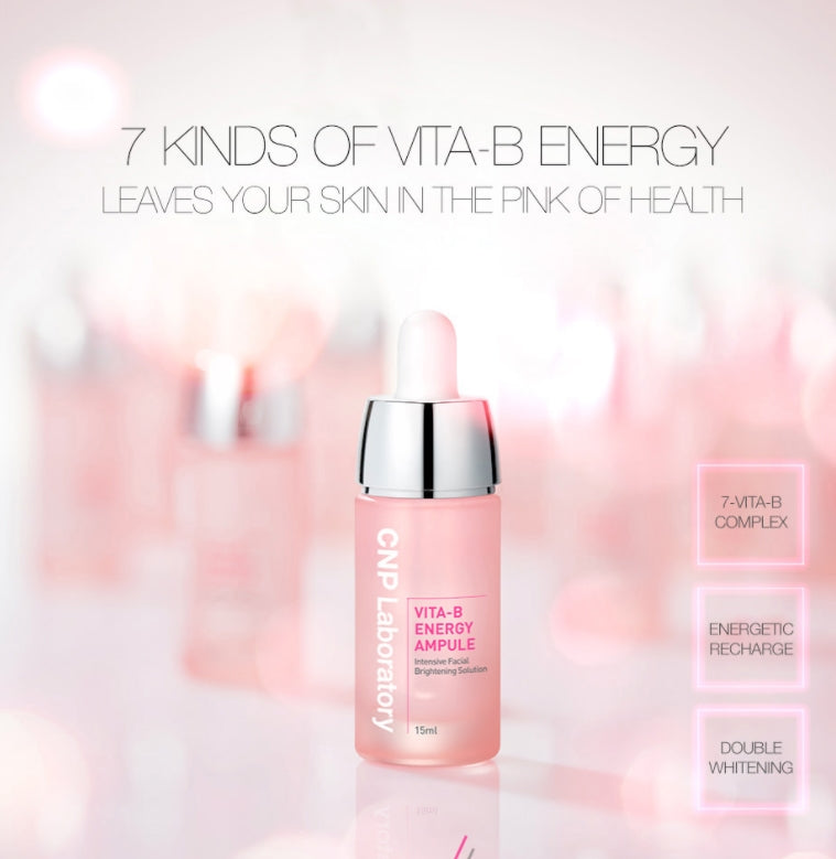CNP Laboratory Vita B Energy Ampoule 15ml Hydration Soothing Dull Skin