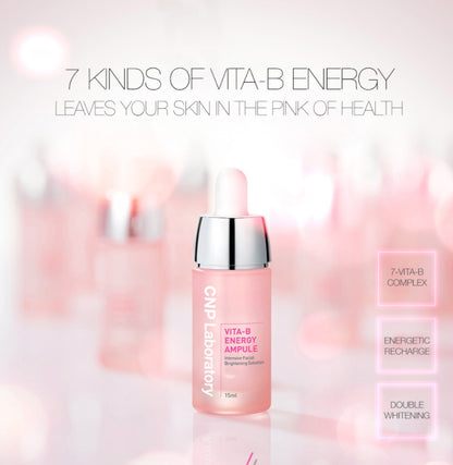 CNP Laboratory Vita B Energy Ampoule 15ml Hydration Soothing Dull Skin