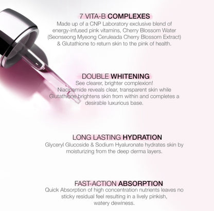 CNP Laboratory Vita B Energy Ampoule 15ml Hydration Soothing Dull Skin