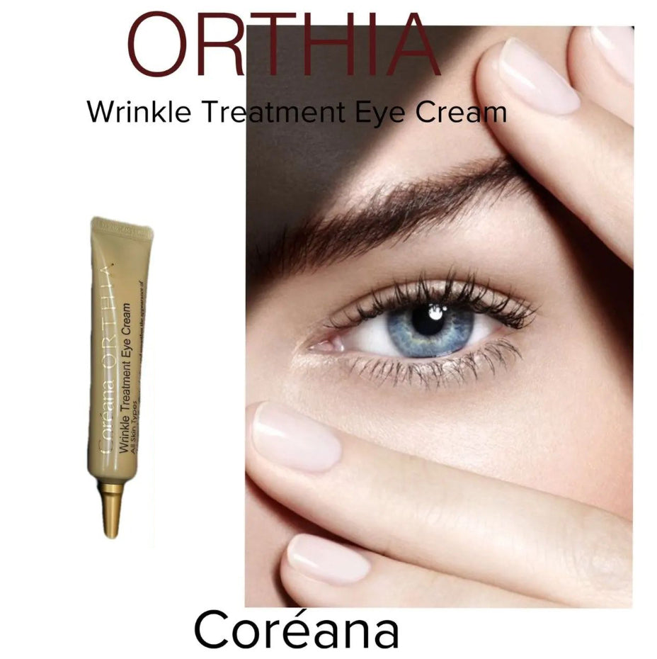 Coreana Orthia Wrinkle Treatment Eye Cream 30ml Crows Feet Fine Lines Korean Red Ginseng