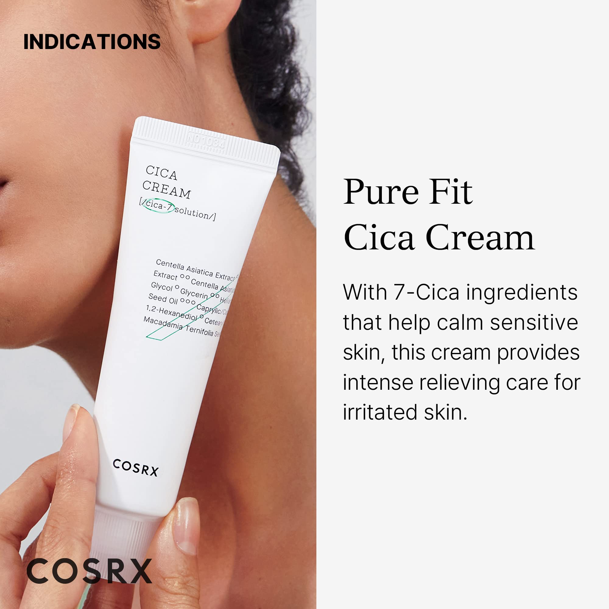 COSRX Pure Fit Cica Cream 50ml Face Skin Barrier Care Healthy Moisture