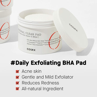 COSRX One Step Original Clear Pad 70 Pads Acne Mild For Sensitive Skin