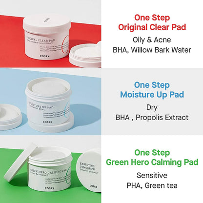 COSRX One Step Original Clear Pad 70 Pads Acne Mild For Sensitive Skin