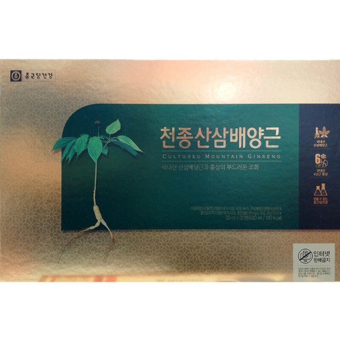 CULTURED MOUNTAIN GINSENG Drinks Korean Health Care Food Wild Ginseng
