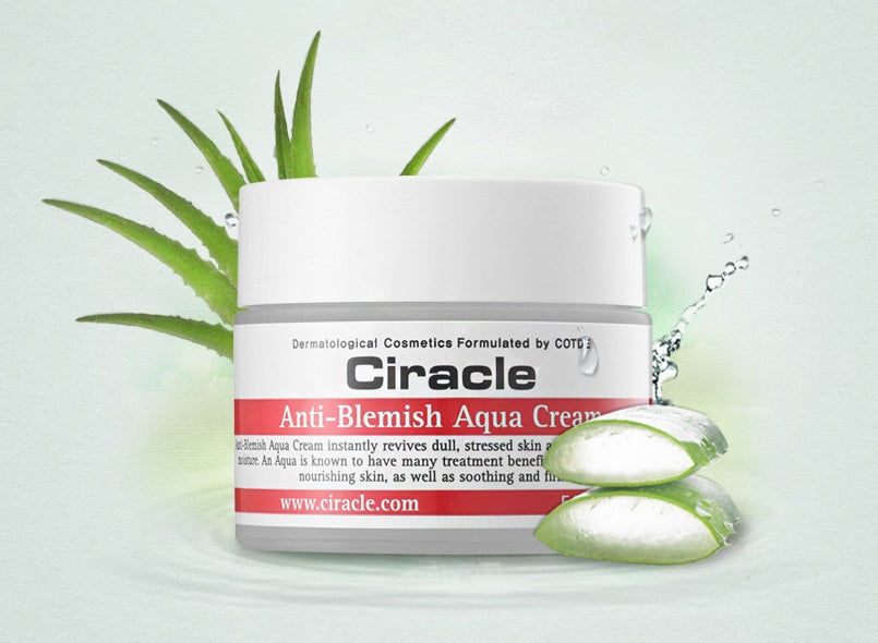 Ciracle Anti Blemish Aqua Creams 50ml Korean Skincare Cosmetics Womens