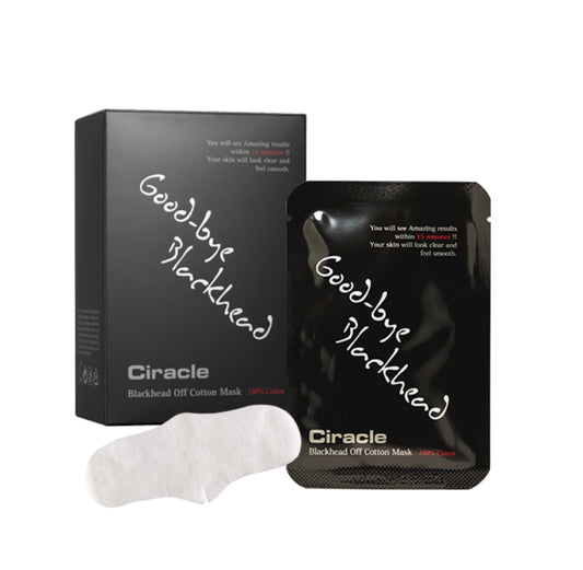 Ciracle Blackhead Off Cotton Mask Korean Skincare Cosmetics Womens