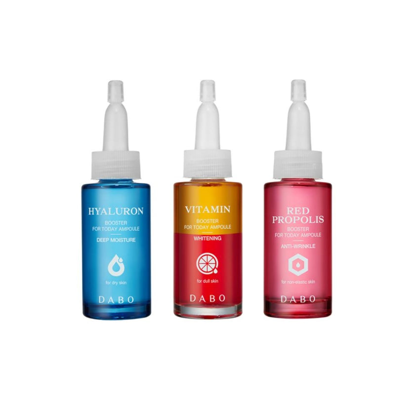 DABO Booster For Today Ampoule 3 Kinds Skin Whitening Anti Wrinkles