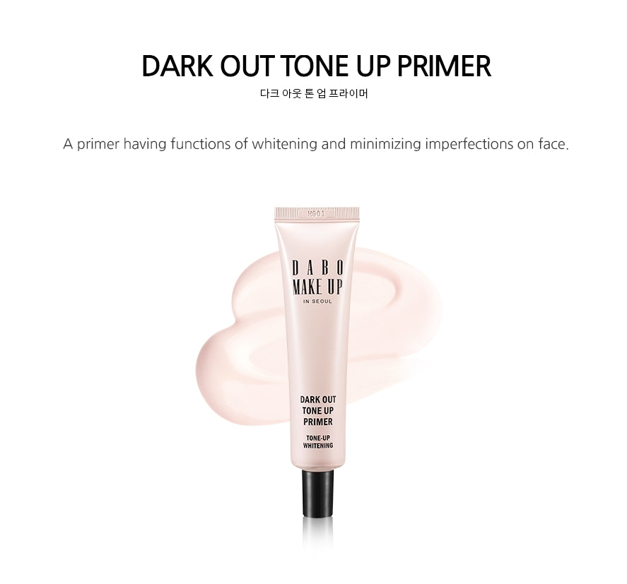 DABO Dark Out Tone Up Primer 30ml Face Makeup Base Long Lasting Skin Beauty Cosmetics