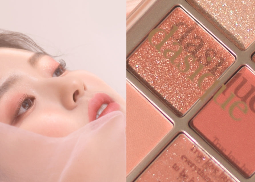 Dasique Shadow Palette #02 Rose Petal Eye Pearl Makeups Glitter Beauty