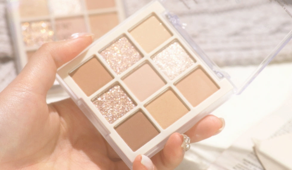 Dasique Shadow Palette #07 Milk Latte Pearl Glitter Daily Eyeshadow