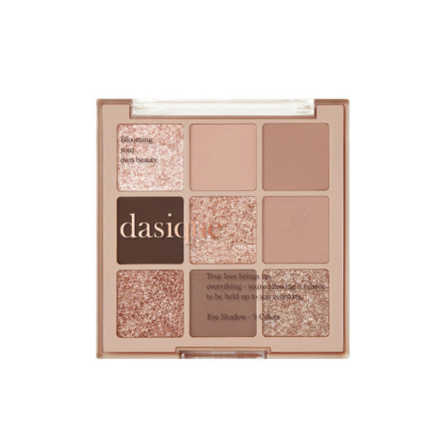 Dasique Shadow Palette #10 Autumm Breeze Pearl Glitter Daily Makeup Eyeshadow Beauty Cosmetics