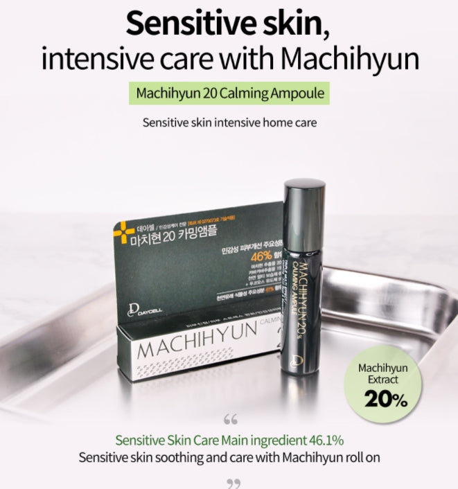 MACHIHYUN 20% CALMING AMPULE Spot Skin Care for Womens Beauty Cosmetics