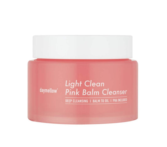 Daymellow Light Clean Pink Balm Cleanser Face Makeup Dead Skin Remover