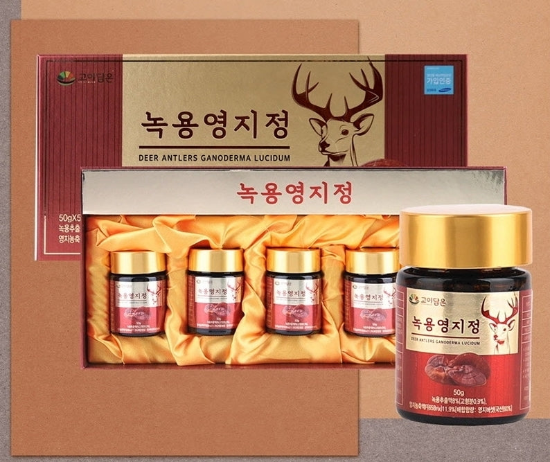 DEER ANTLERS GANODERMA LUCIDUM 250g Korean Health Care Food Supplement