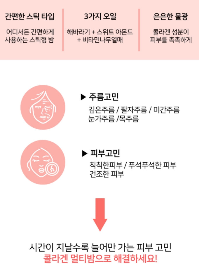 Demeyere Wrinkle Solution Collagen Multi Balm Skin Whitening Melanin Care Elasticity Beauty