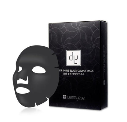 Demeyere Water Shine Black Caviar Mask Sheet Skin Moisture Wrinkles