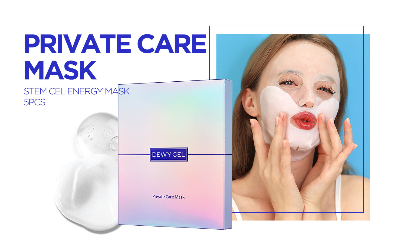 DEWYCEL Private Care Masks 3Step X 5times Treatment Hydratin Bright