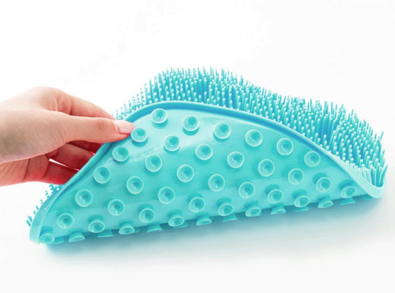 Silicone Foot Brush Massage Korean Womens Foot Care Wash Mat Corneous