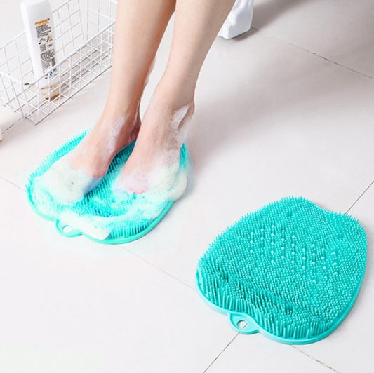 Silicone Foot Brush Massage Korean Womens Foot Care Wash Mat Corneous