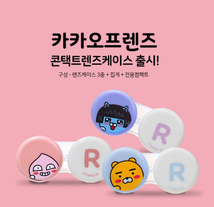KAKAO FRIENDS Contact Lens Case Kakao Apeach Ryan Neo Cute Lens Case