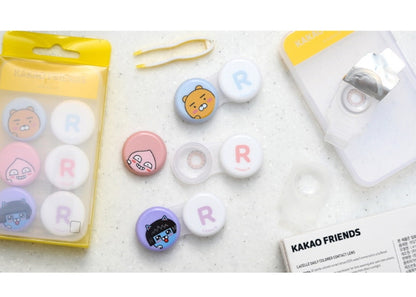 KAKAO FRIENDS Contact Lens Case Kakao Apeach Ryan Neo Cute Lens Case