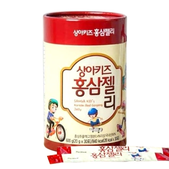 SANGA KID's Korean Red Ginseng Jelly 20g x 30stick 600g 21.1oz