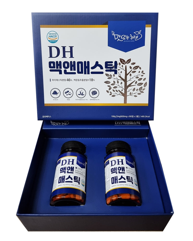 DH Mac&Mastic 180 Tablets Bronchi Digestive Organ Health Supplements Antioxidation