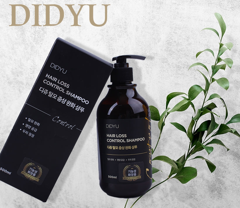 DIDYU Hair Loss Control Shampoo 500ml Haircare Dandruff Sensitive Scalp Nourishing Moisture
