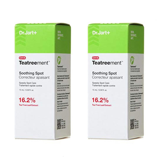 [1+1] Dr. JART Teatreement Soothing Spot 15ml Pink Powders Derma acne Skincare Solution Calamine Sensitive