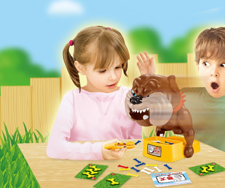 Bulldog Board Games Parent-child Biting Hand Children Toys kids