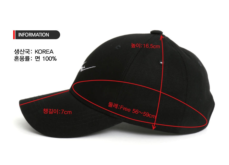 Just Graphic Baseball Caps Unisex Hats Adjustable Cotton Korea Fashion