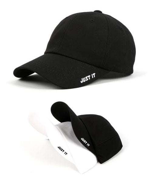JUST IT Graphic Baseball Caps Hats Mens Womens Korean Street Fashion