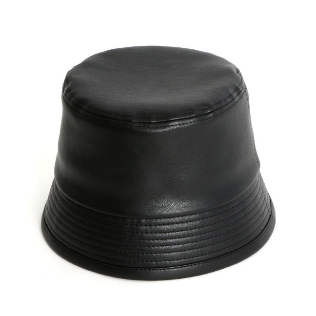 Cootie Leather Bucket Hat COOTIE / Leather Bucket Hat -Black- | 80
