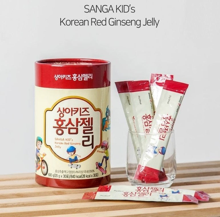 SANGA KID's Korean Red Ginseng Jelly 20g x 30stick 600g 21.1oz