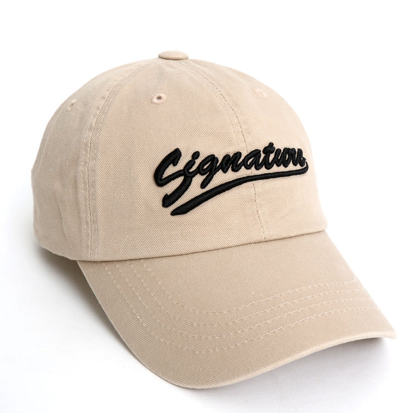 Signature Typo Embroidery Baseball Caps Hats Unisex Mens Womens 100% Cotton Adjustable Korean Style Fashion Accessories