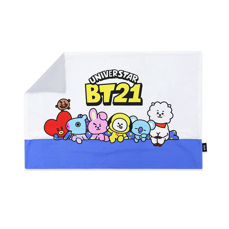 BT21 Comic Pop Cotton Pillow Cover Korea BTS Home Interior accessories