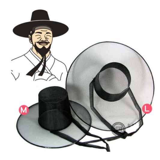 Korean Tradition Gat Yangban Hats Halloween Netflix Costume for men