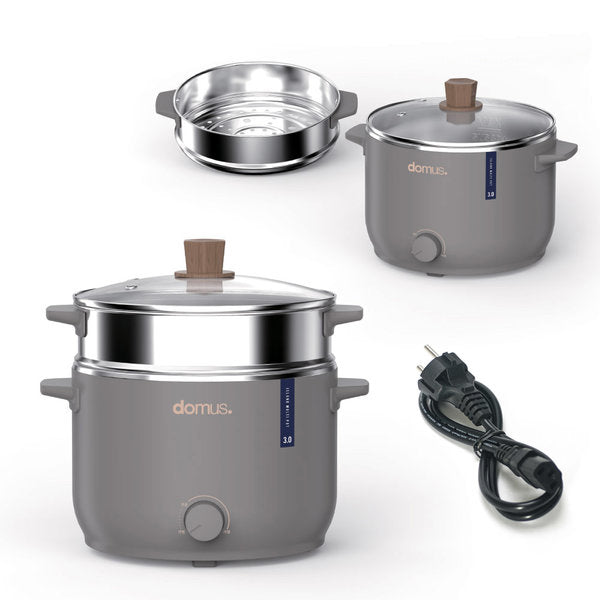 DOMUS Island Multi Cookers stainless steel Kitchen Cooking steamer