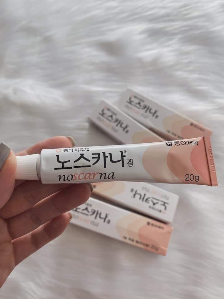 Dong-A Pharm Noscarna Acne Scars Removal Gels Face Facial Creams Large Size 20g Best help for getting rid of pimples Decent spot treatment Easy to apply Doesn’t have an odor fading burn