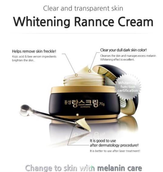 [10pcs] DONGSUNG RANNCE Creams Mini 10g UV improving freckles blemish Korean Beauty Cosmetics Womens Skincare whitening effect