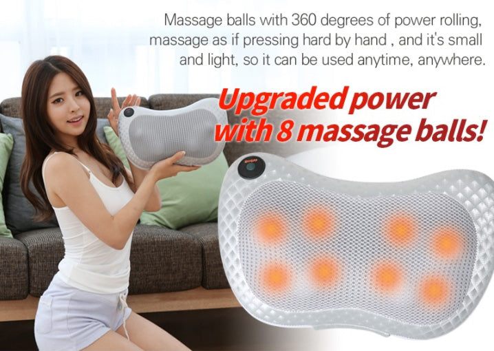 Dr.Well Navi Cushion Massager DWH-610 Rolling Neck Shoulder Warmth