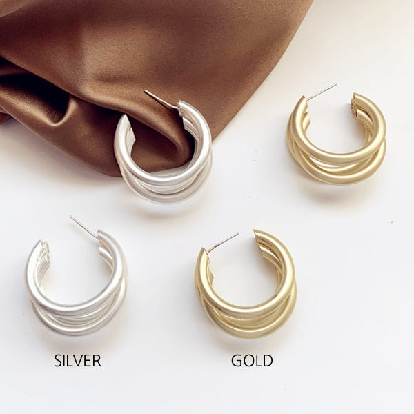 Matgold ring earring Gift Korean jewelry Womens Accessories Fashion