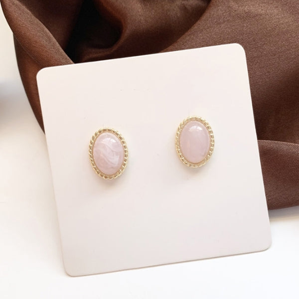 Luxury jewelry Earrings Gift Korean vintage elegant Womens Ring