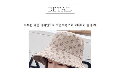 Luxury Reversible Sun Bucket Hat Style Fashion Womens Korea Travel