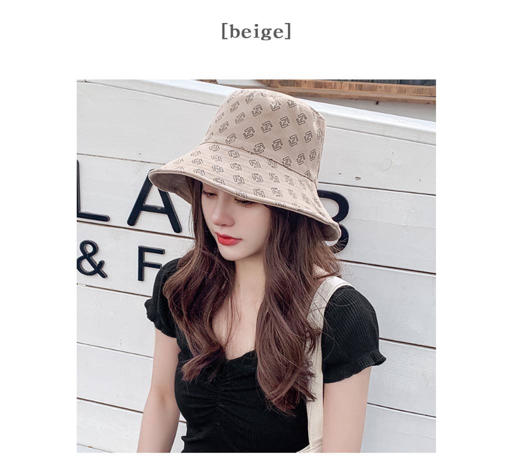 Luxury Reversible Sun Bucket Hat Style Fashion Womens Korea Travel